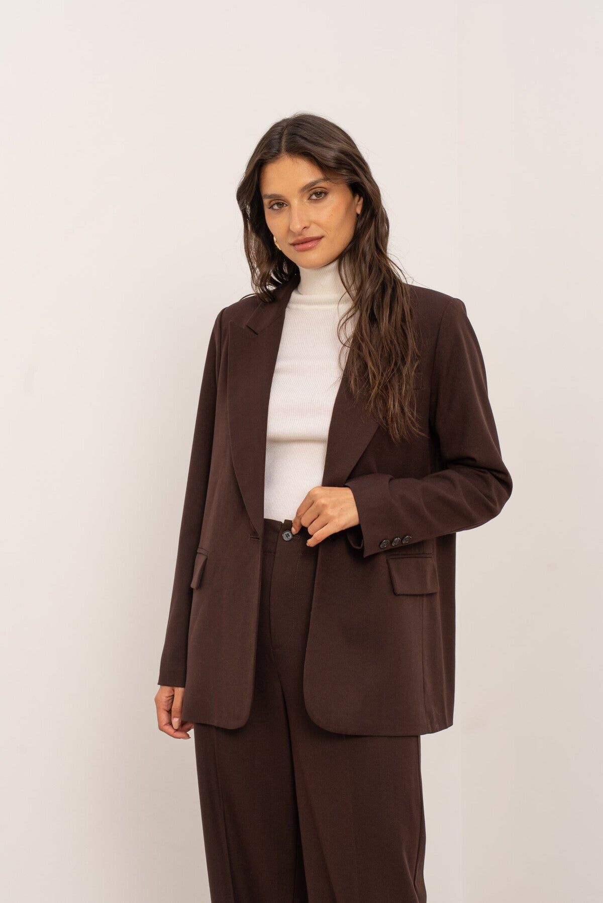 TAILLEUR SARTORIALE MARRONE CIOCCOLATO