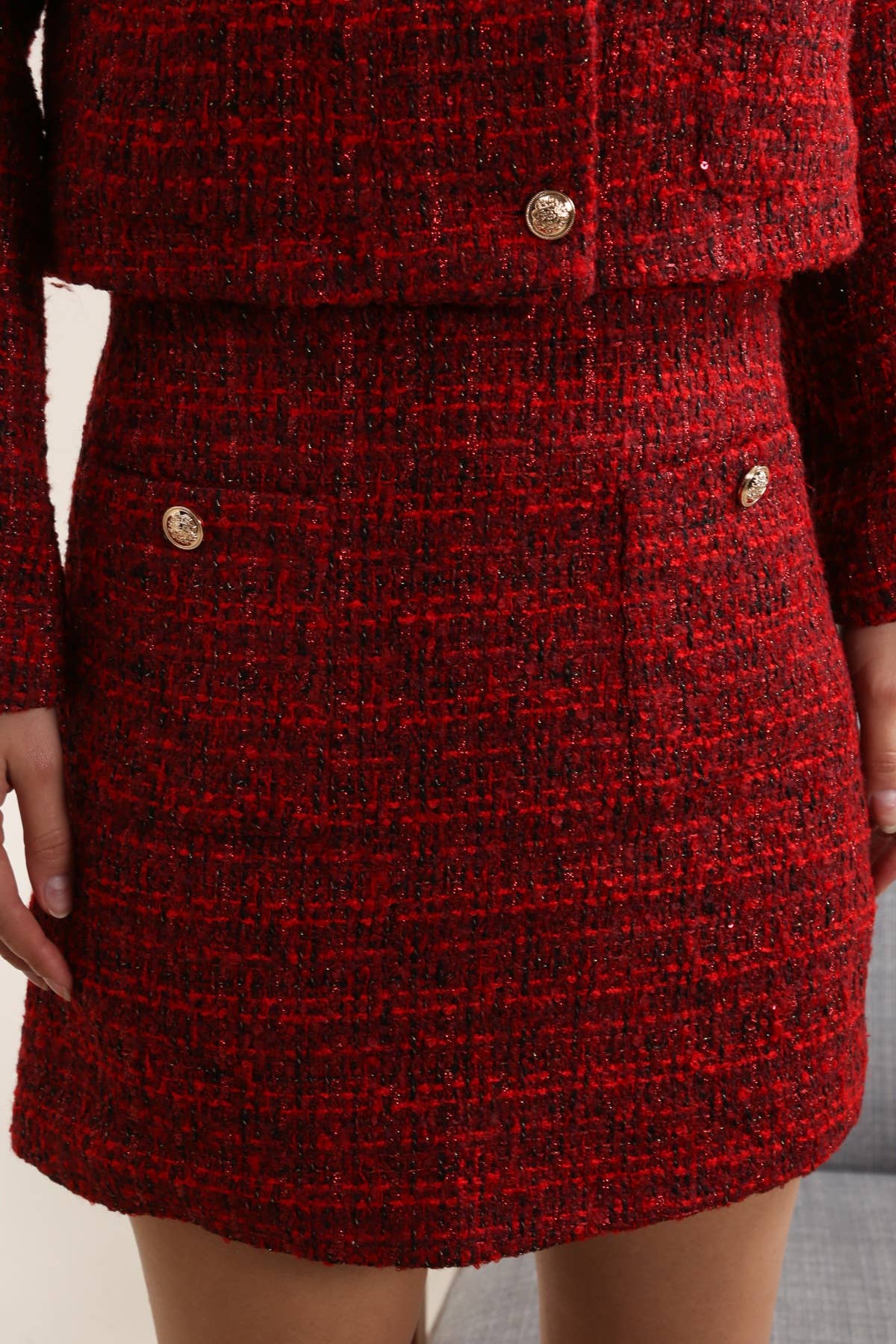 GONNA IN TWEED