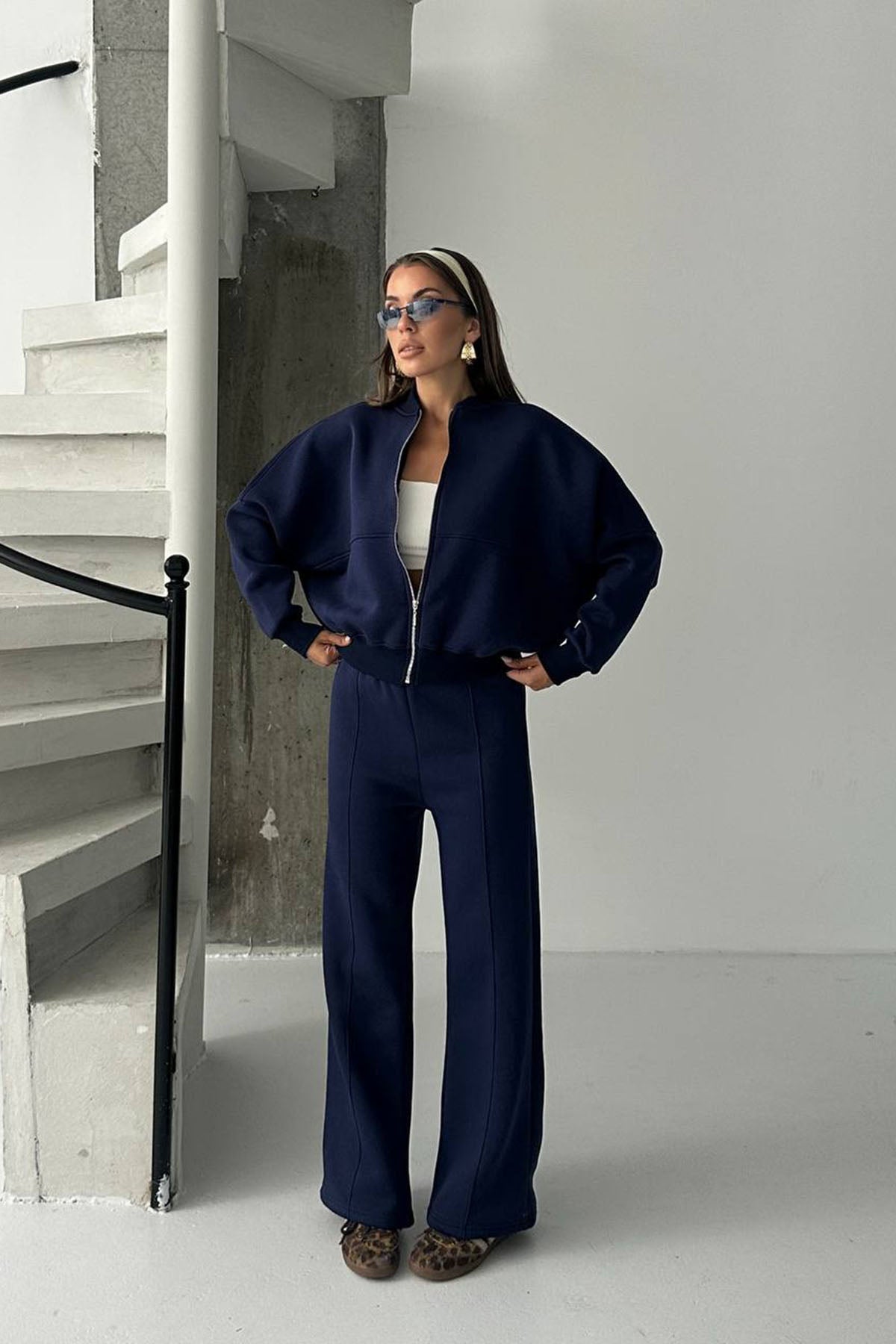 TUTA OVERSIZE BLU NAVY