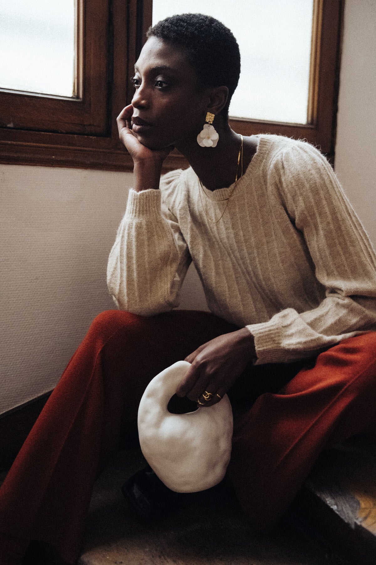 MAGLIONE IN ALPACA E LANA