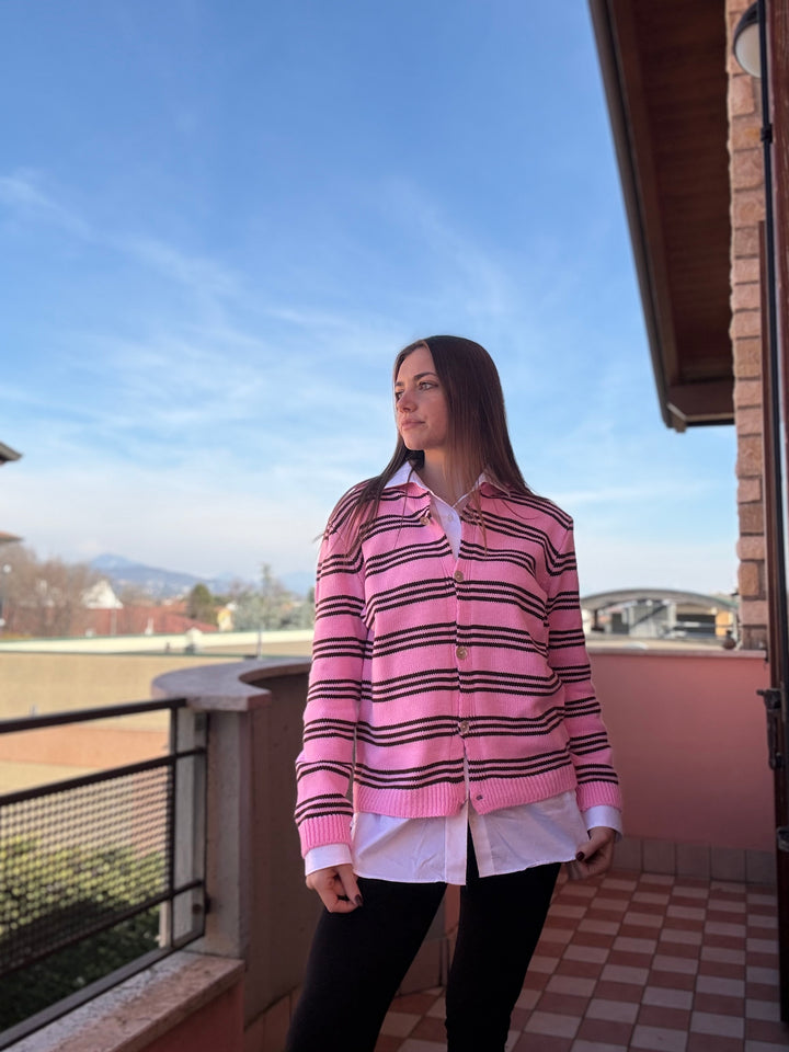 CARDIGAN A RIGHE