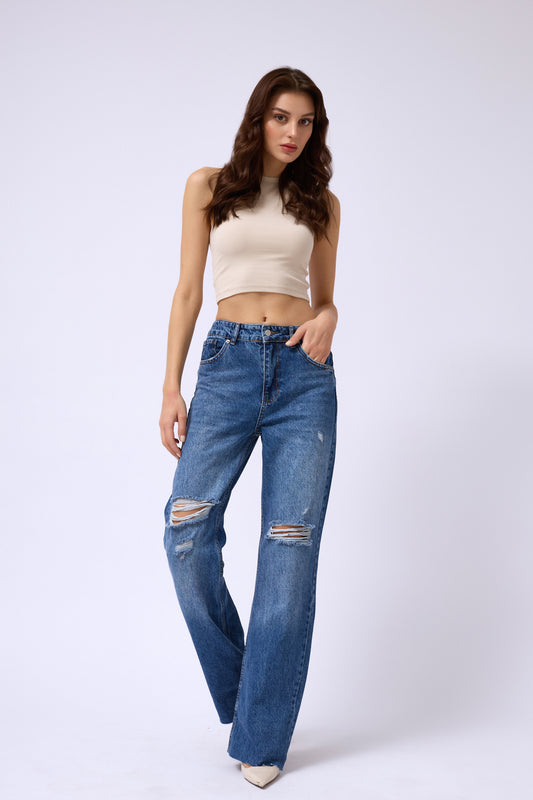 JEANS A GAMBA LARGA