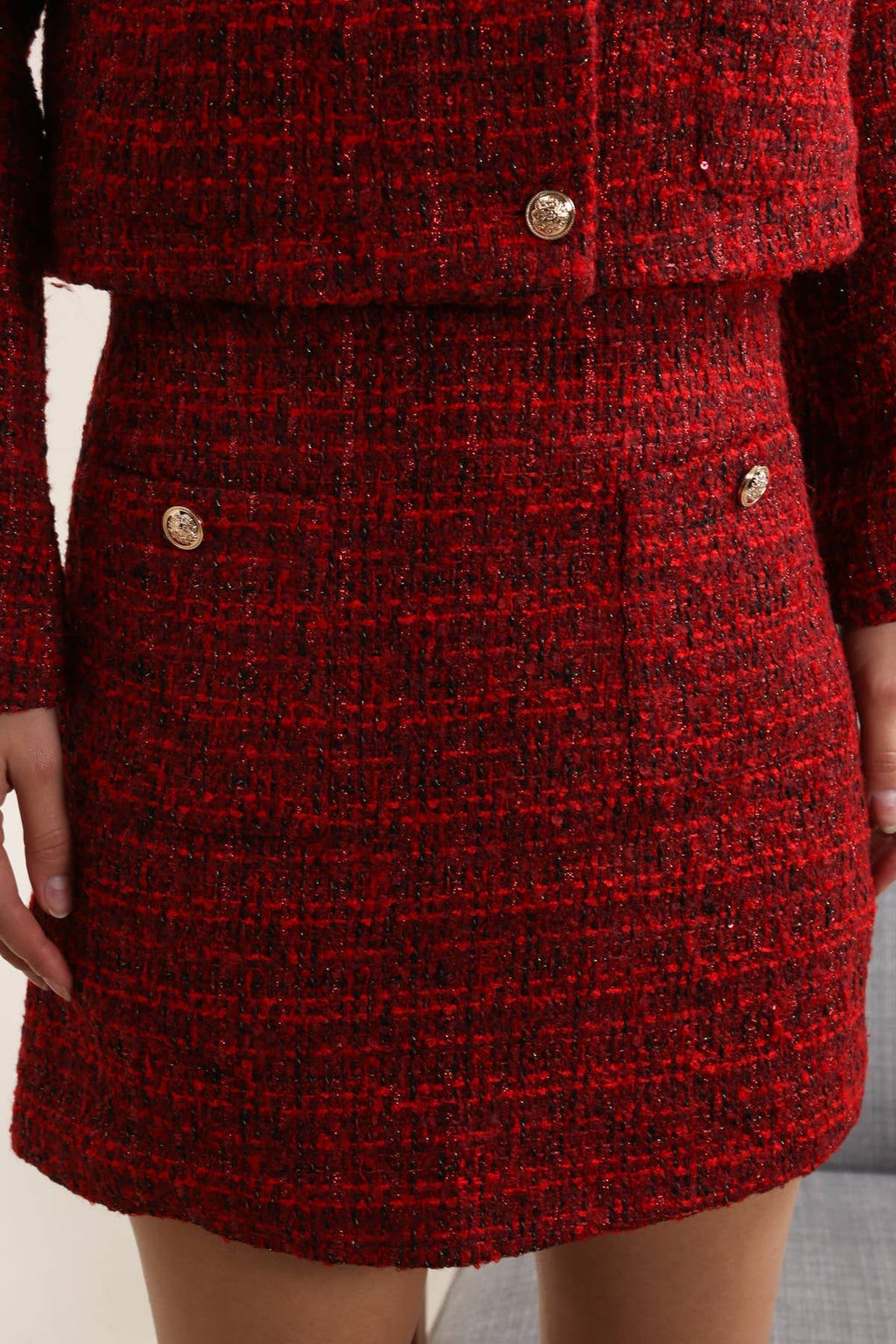GONNA IN TWEED
