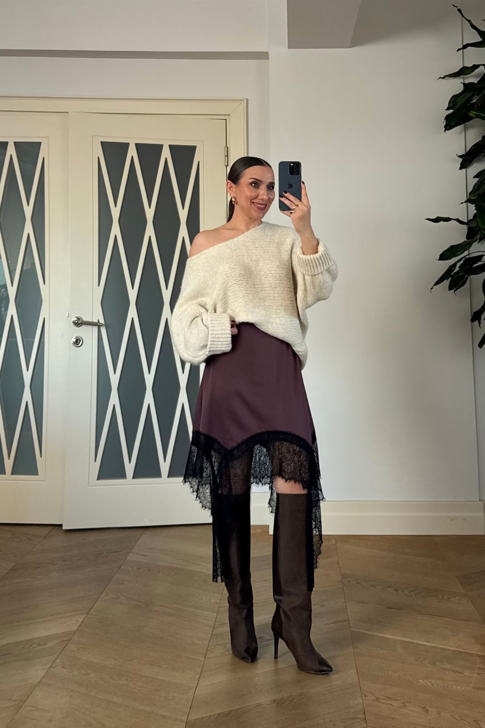 GONNA MARRONE CON PIZZO