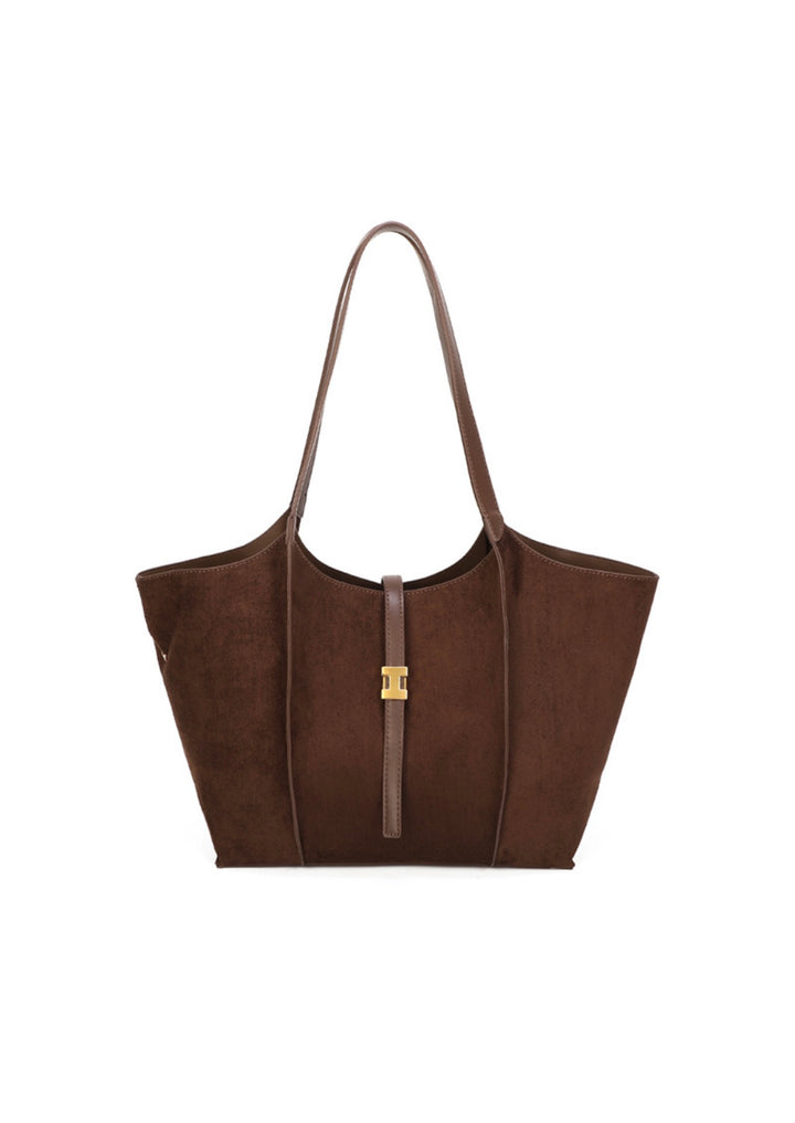 BORSA A MANO IN CAMOSCIO