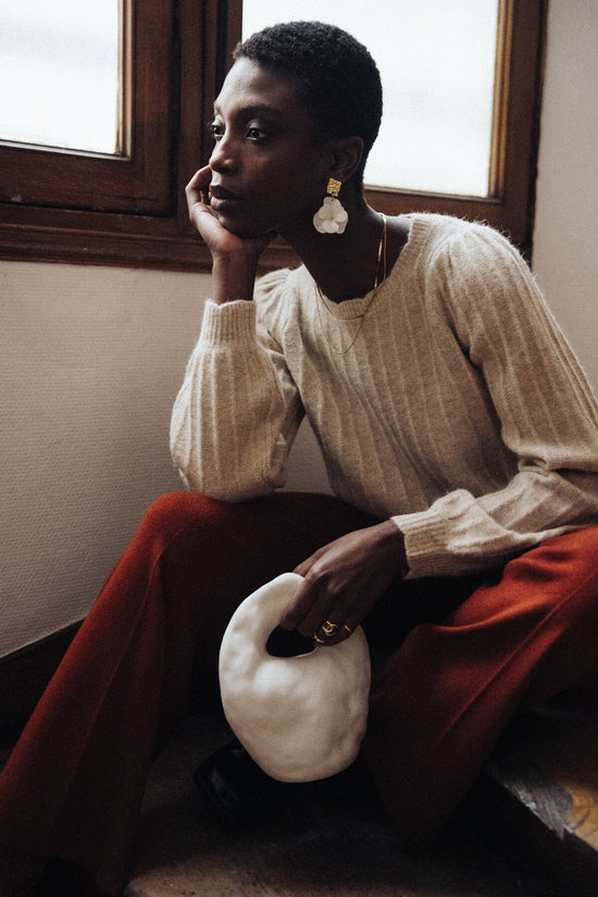 MAGLIONE IN ALPACA E LANA