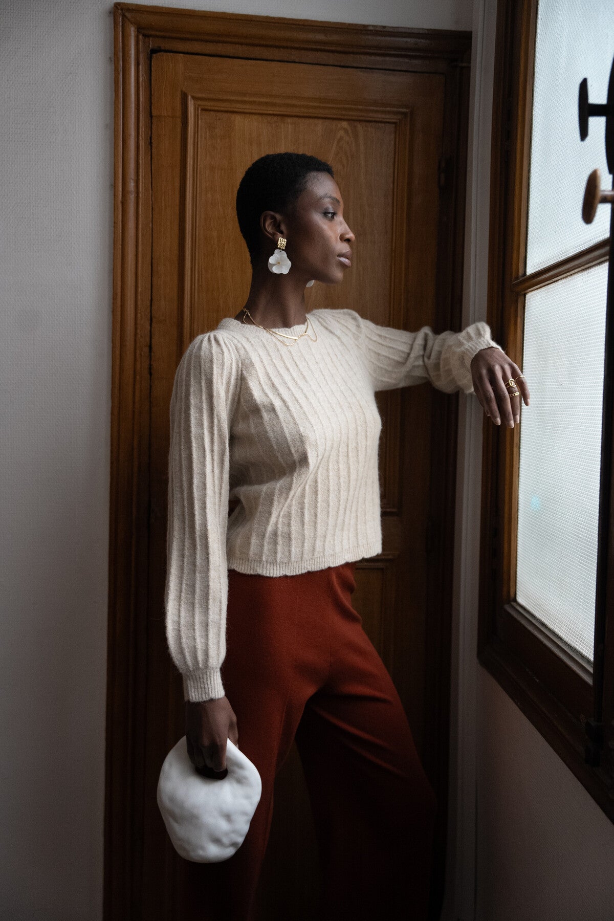 MAGLIONE IN ALPACA E LANA