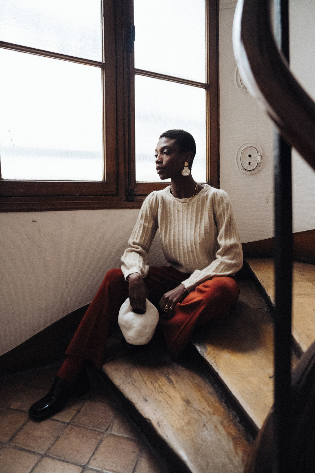 MAGLIONE IN ALPACA E LANA