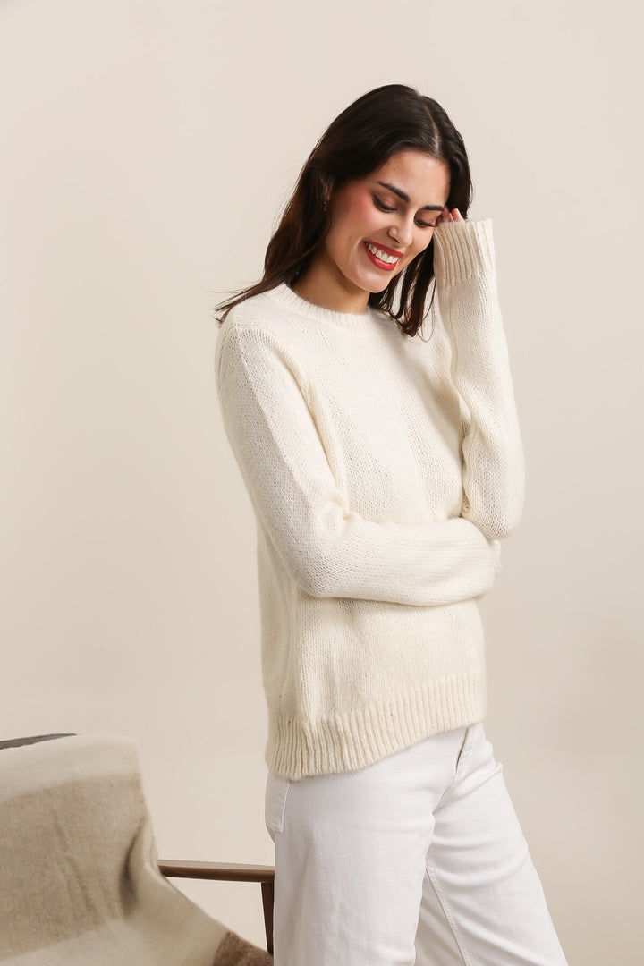 PULLOVER BIANCO