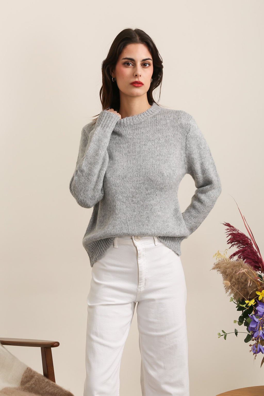 MAGLIONE GRIGIO