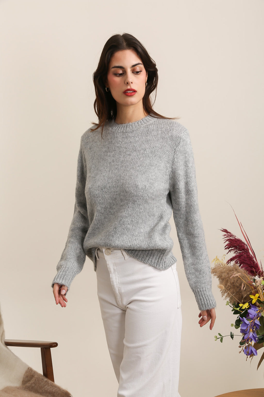 MAGLIONE GRIGIO