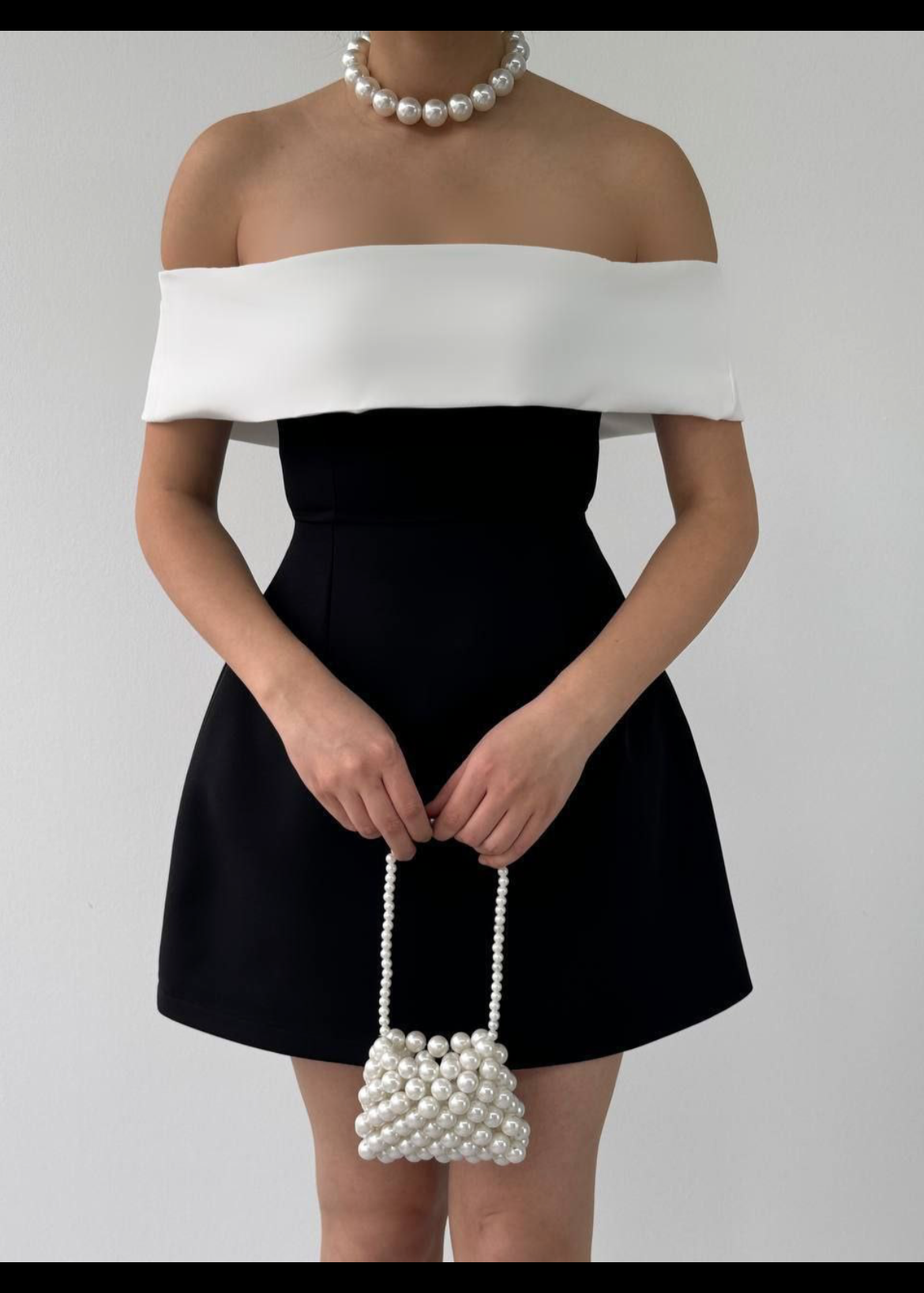 ABITO TUBINO NERO MINI