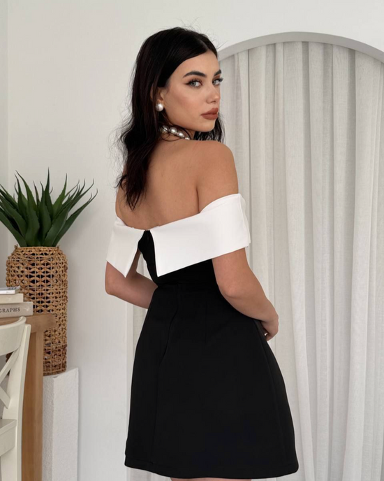 ABITO TUBINO NERO MINI