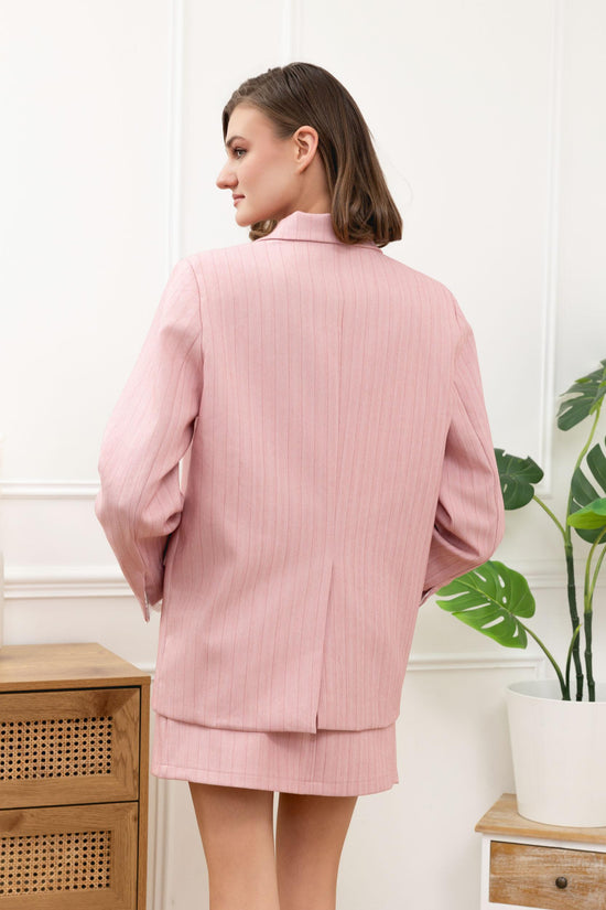 BLAZER SARTORIALE OVERSIZE CON DETTAGLIO IN PIZZO