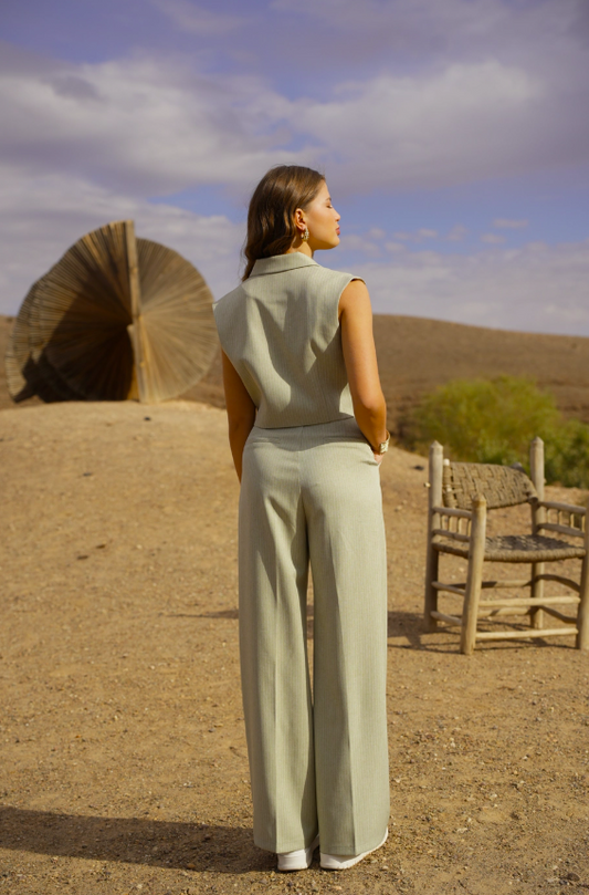 PANTALONI A RIGHE