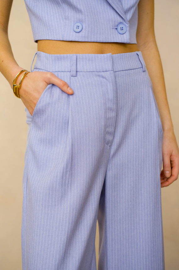 PANTALONI A RIGHE