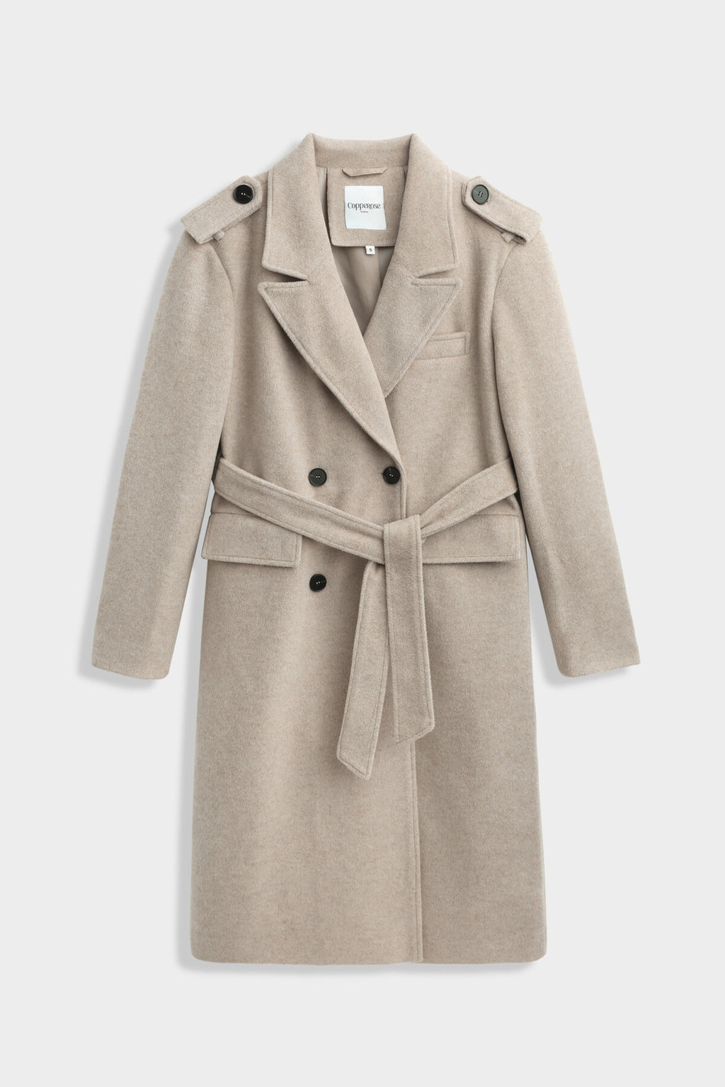 CAPPOTTO LUNGO BEIGE
