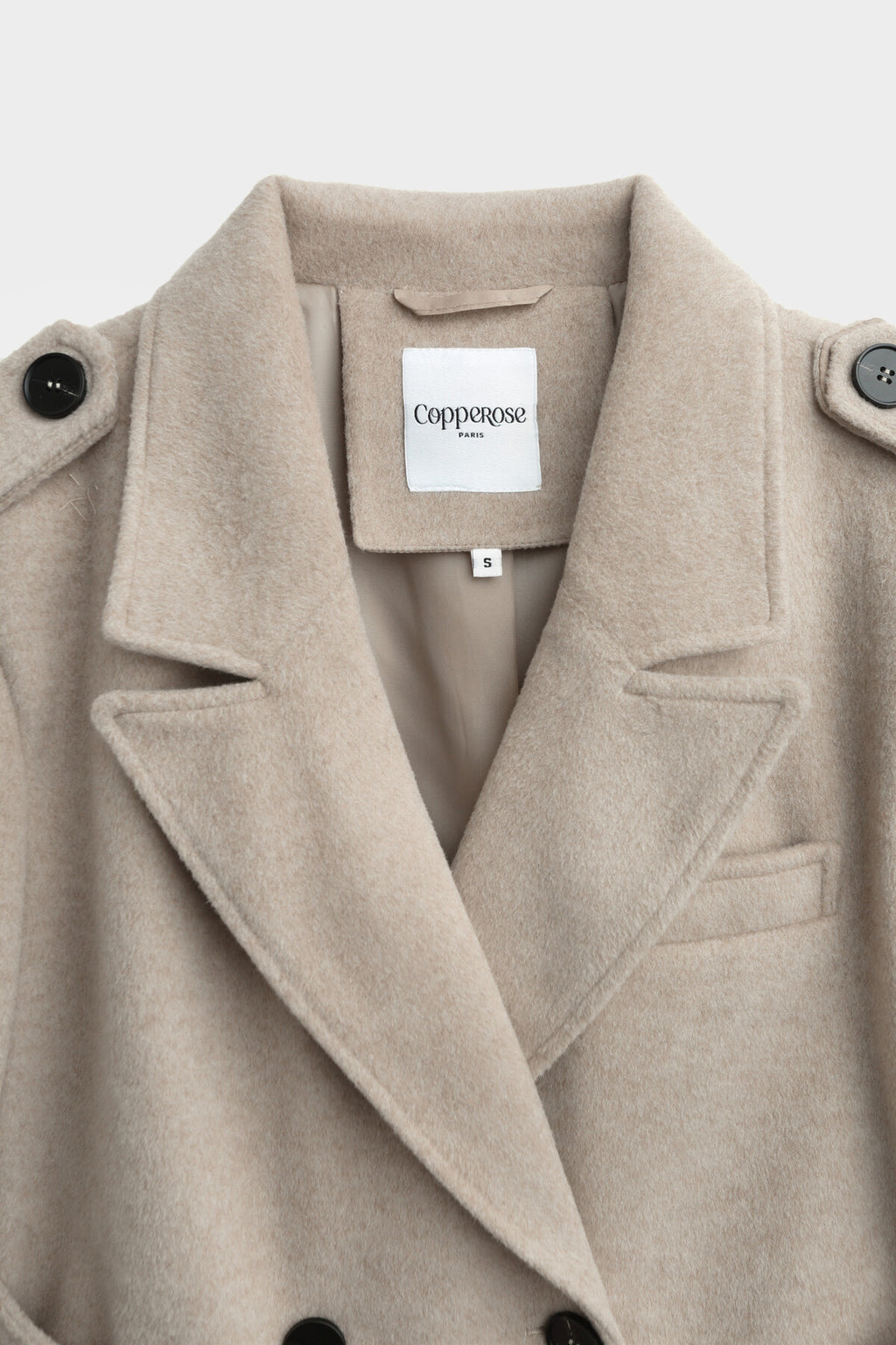 CAPPOTTO LUNGO BEIGE