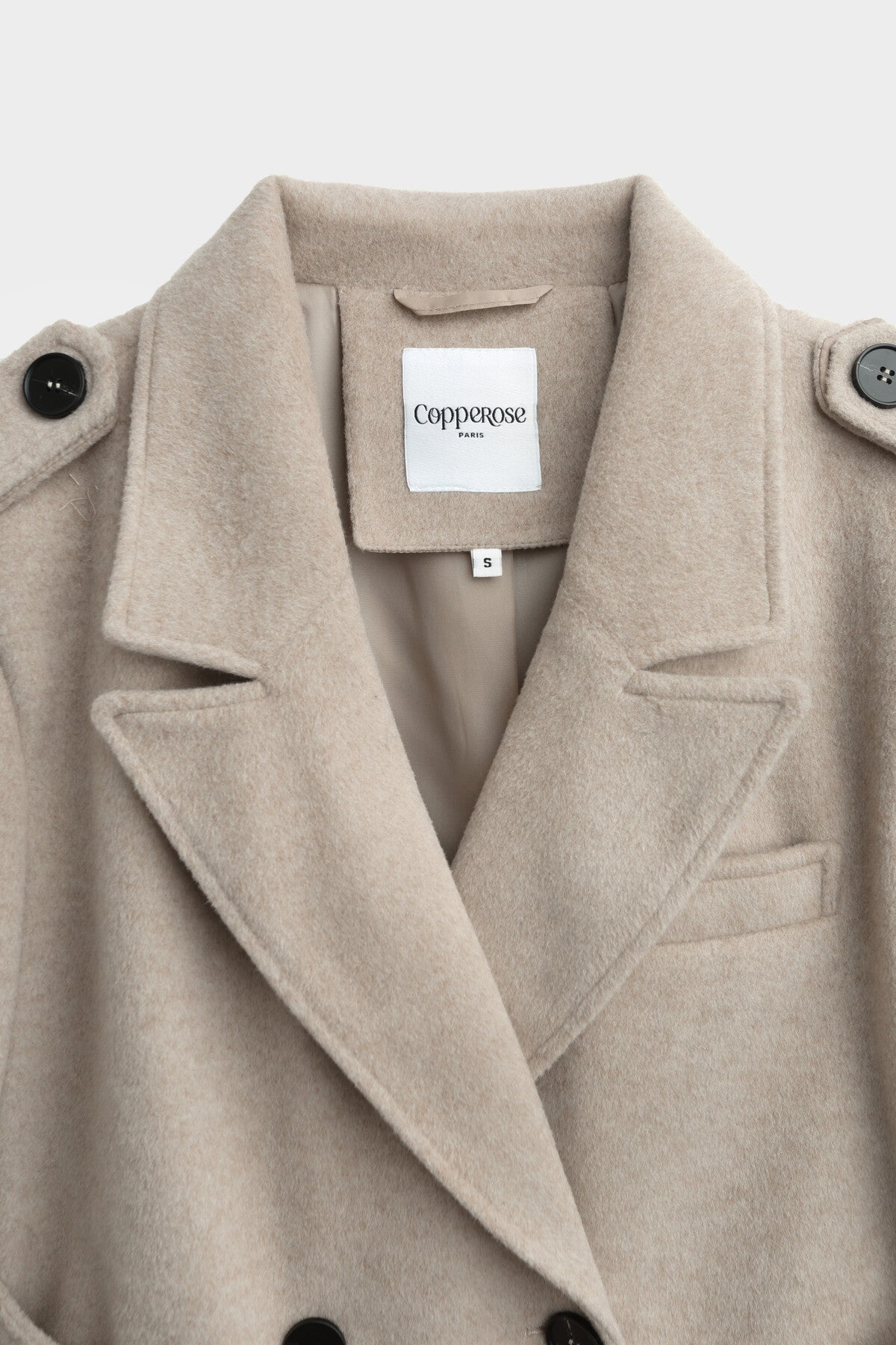 CAPPOTTO LUNGO BEIGE