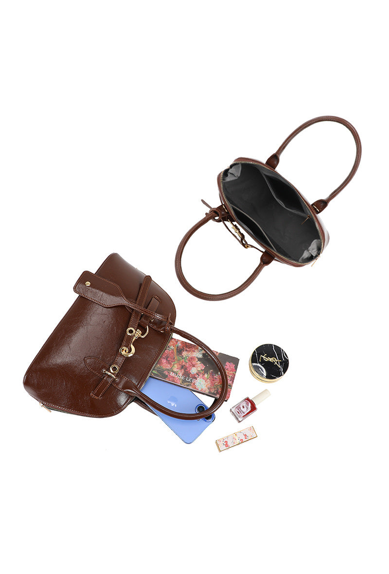 BORSA CON DETTAGLI ORO