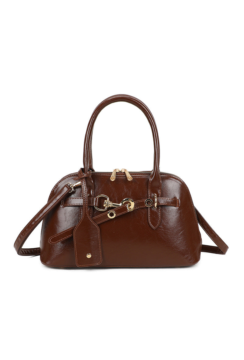 BORSA CON DETTAGLI ORO