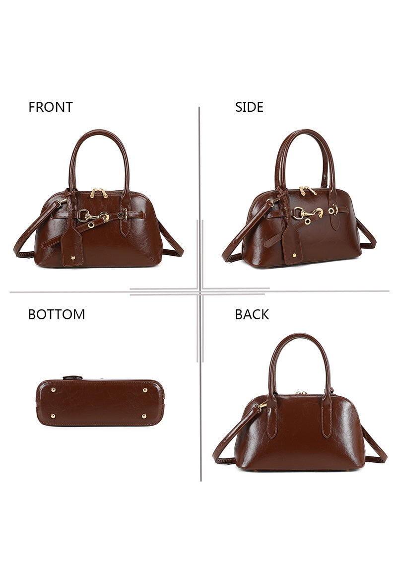 BORSA CON DETTAGLI ORO